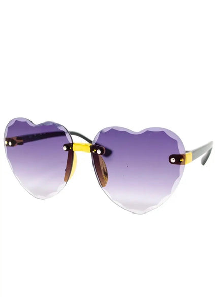girls sunglasses heart