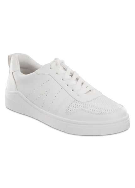 all white sneaker