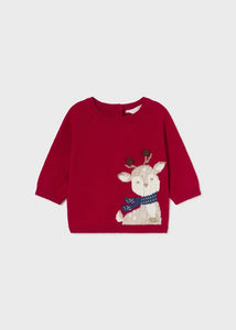 infant reindeer sweater
