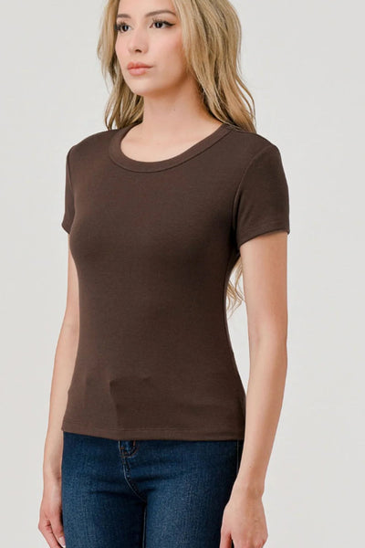 jersey short sleeve crew tee