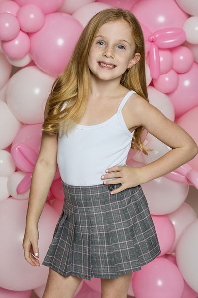 tween plaid skirt