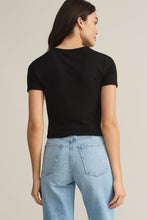 Load image into Gallery viewer, fine rib short sleeve tee
