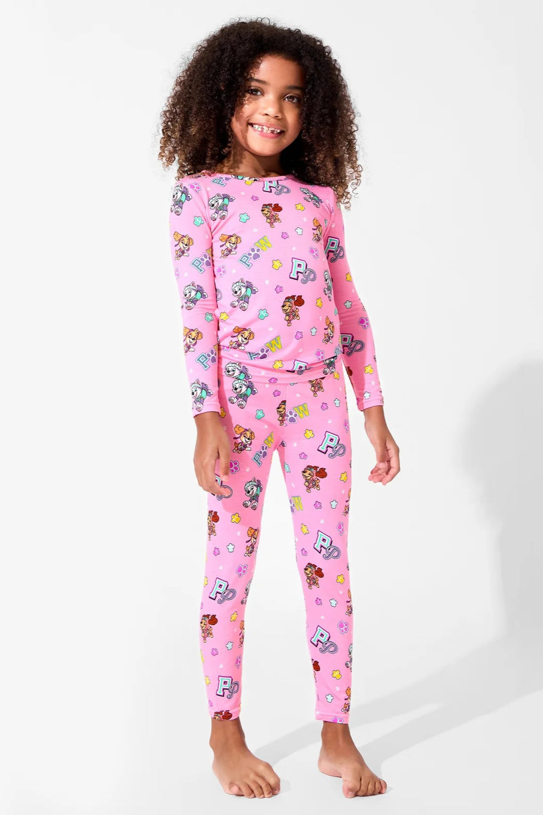 girls paw patrol pj set