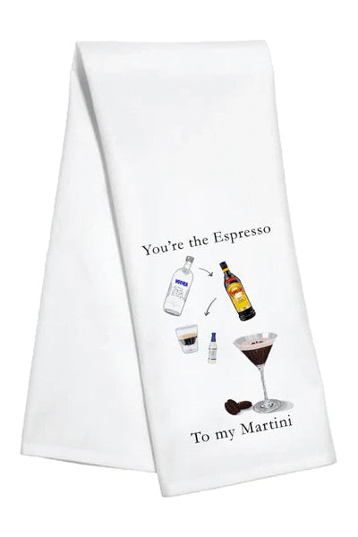 kitchen towel new espresso