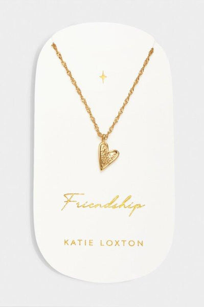 waterproof friendship heart necklace