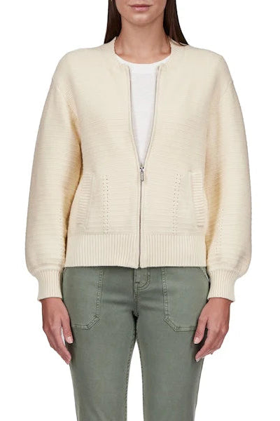 knit bomber