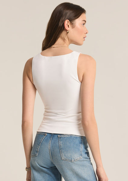 v neck so smooth tank