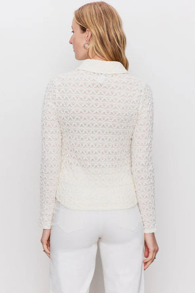 lace button up shirt