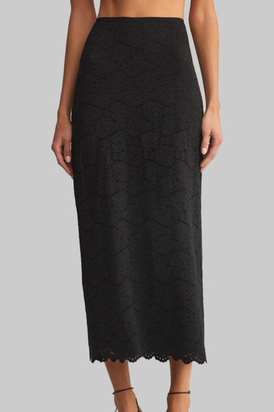 lace midi skirt