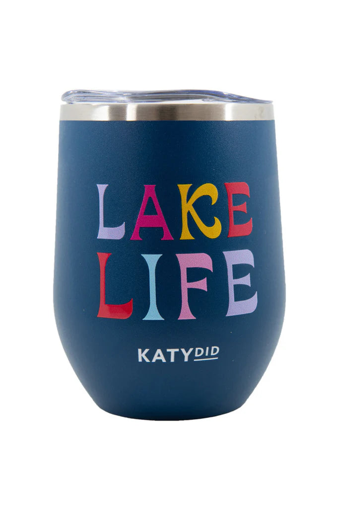 lake life wine tumbler