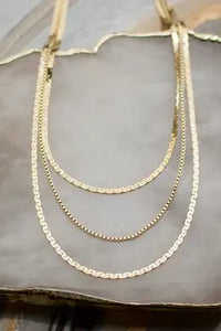 layered chain necklace