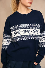 Load image into Gallery viewer, bow crew sweater
