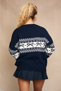 bow crew sweater