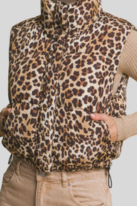 leo puffer vest