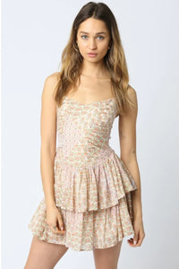 leo tiered cami dress