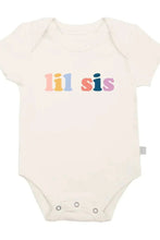 Load image into Gallery viewer, baby organic onesie - lil sis
