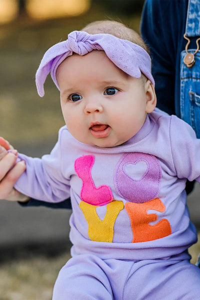 baby terry love 2pc set