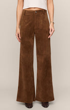 Load image into Gallery viewer, Faux Suede Midrise Wide Leg Pant
