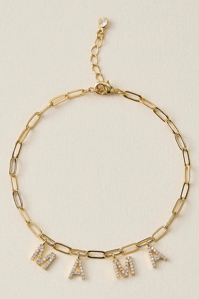 mama charm bracelet