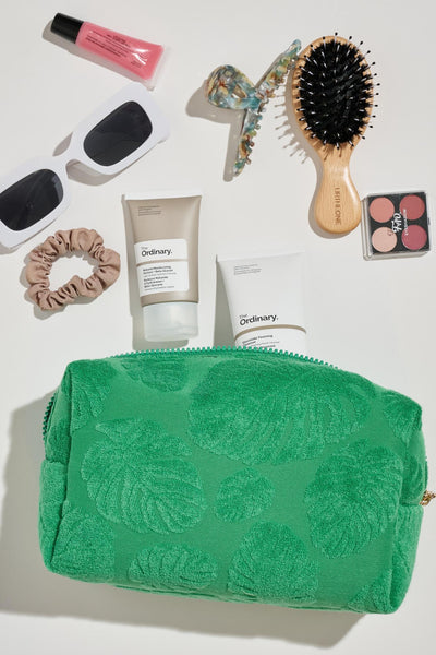 palm breeze cosmetic pouch