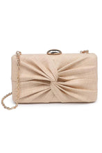 Load image into Gallery viewer, knot pleat evening bag
