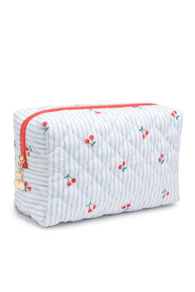 cherry cosmetic pouch