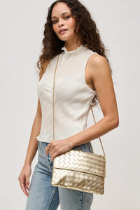 woven clutch