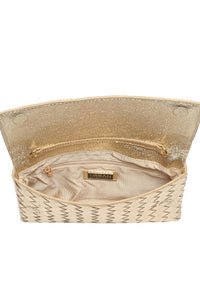 woven clutch