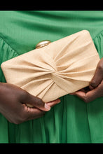 Load image into Gallery viewer, knot pleat evening bag
