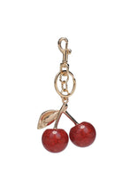 Load image into Gallery viewer, cherry key bag charm
