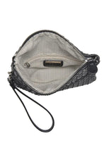 Load image into Gallery viewer, woven wristlet clutch
