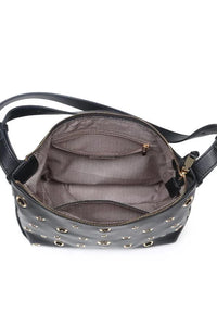 grommet crossbody bag