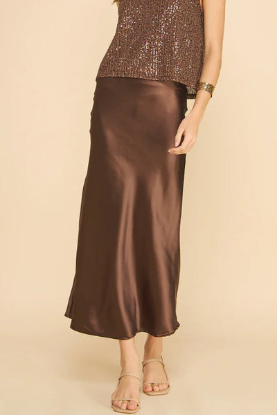 midi slip skirt