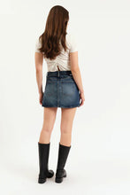 Load image into Gallery viewer, mini denim skirt
