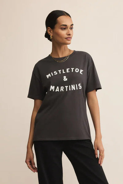 mistletoe + martini tee