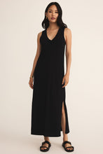 Load image into Gallery viewer, jersey v neck tank midi dress
