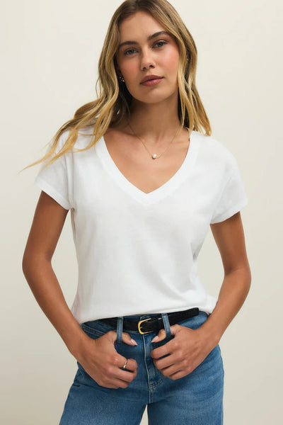 modern v neck tee