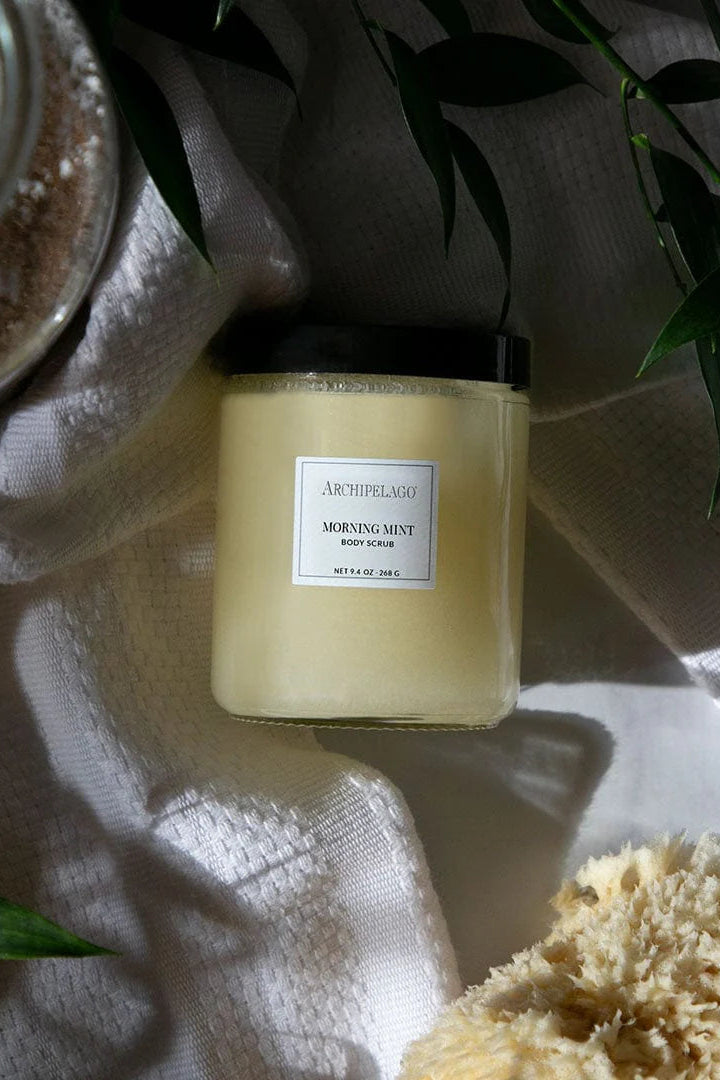 body scrub - mint