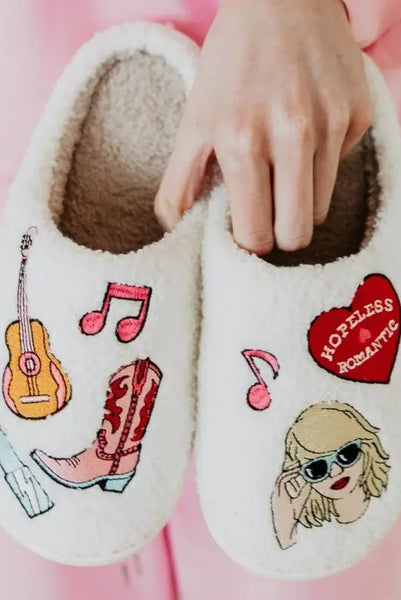 music girls slippers