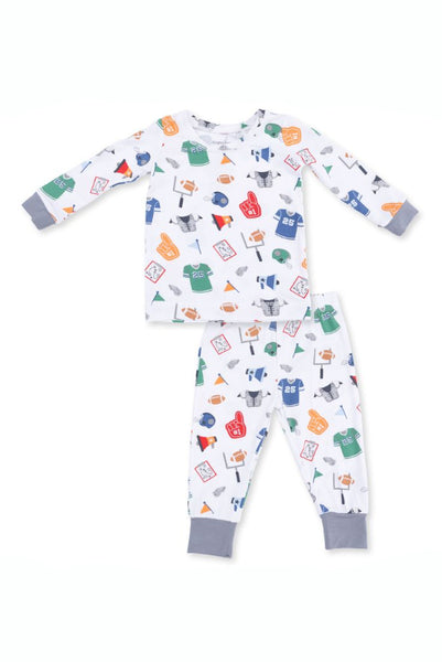 kids loungewear set game day