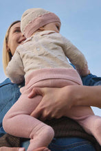 Load image into Gallery viewer, baby knit sweatr + legging + hat set
