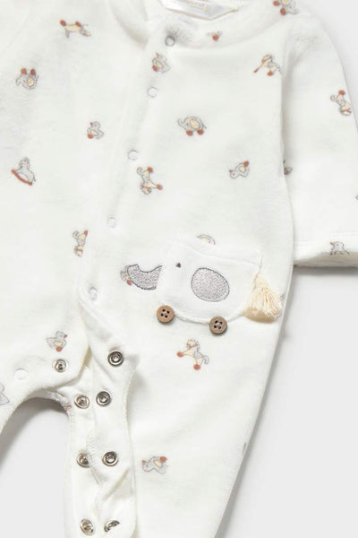 baby velour footie toys