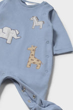 Load image into Gallery viewer, baby safari patch footie
