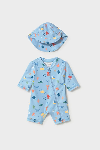 baby sea friends swim + hat