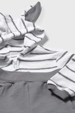 Load image into Gallery viewer, baby 3pc zip stripe hoodie + tee + pant
