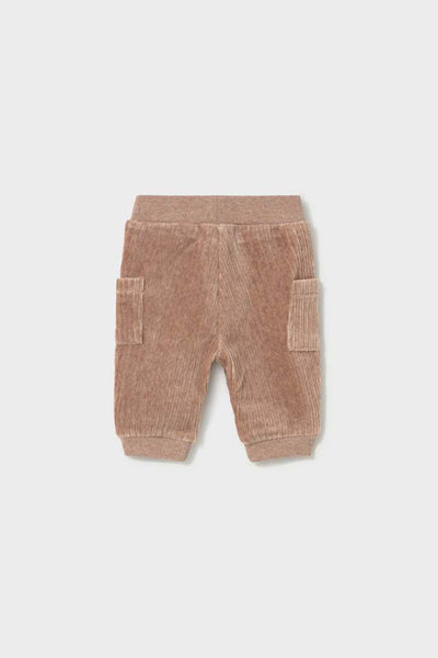 baby rib knit cargo pant