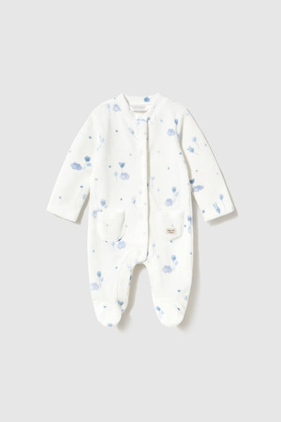 Baby Velour Balloons Footie