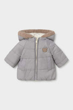 Load image into Gallery viewer, baby teddy reversible puffy coat
