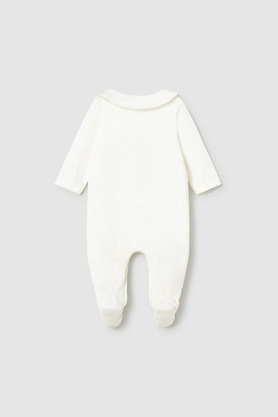 baby bear footie + bib