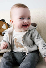 Load image into Gallery viewer, baby dino zip hoodie + pant + tee set
